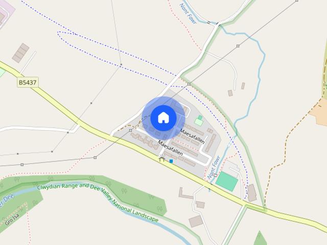 House for rent in Corwen, Wales