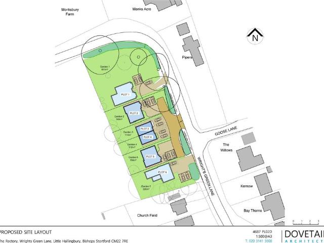Land for sale in Wright's Green, Duton Hill