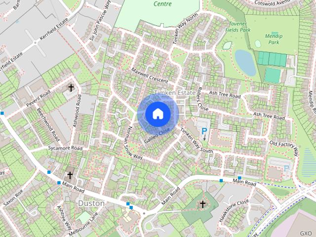House for rent in Duston, Northamptonshire