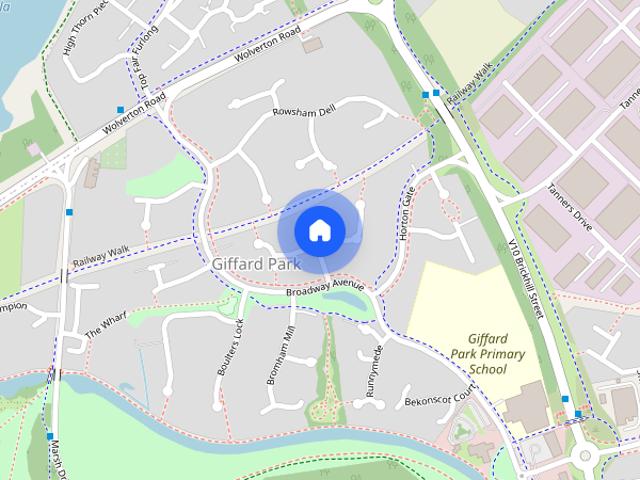 House for rent in Great Linford, Milton Keynes