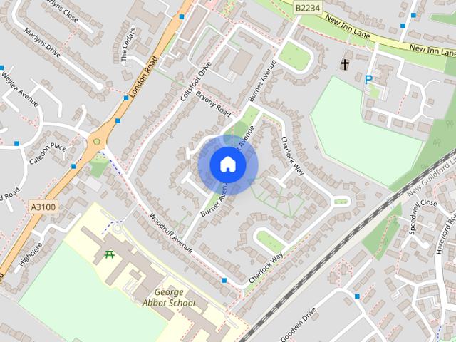 House for rent in Westborough, Surrey