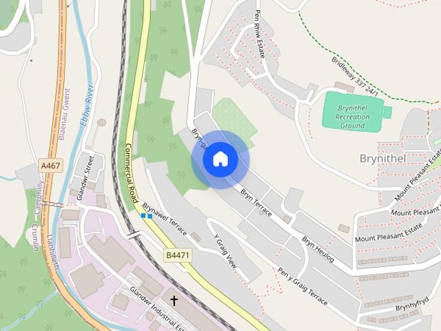 House for rent in St Illtyd, Brynithel