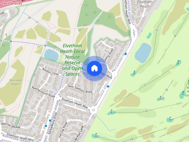 House for rent in Elvetham Heath, Hart