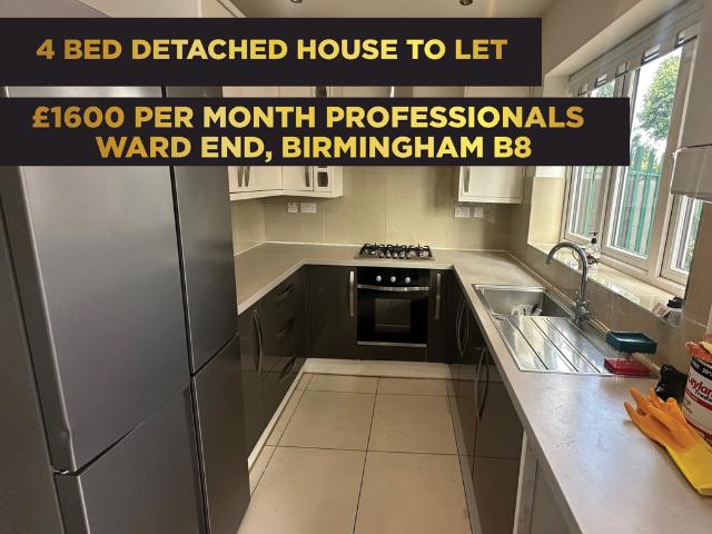 House for rent in Ward End, West Midlands