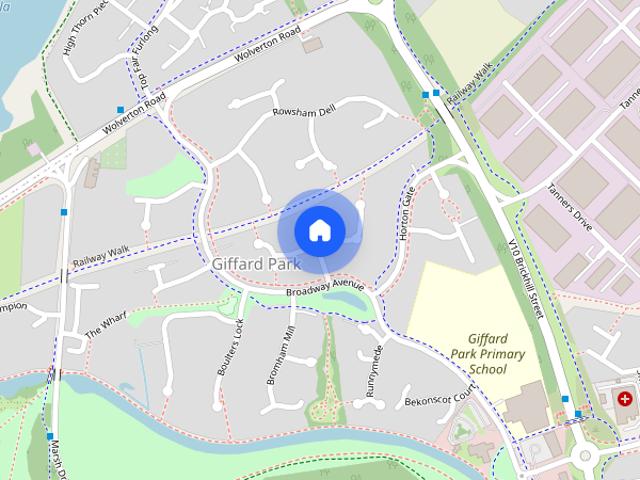 House for rent in Giffard Park, Milton Keynes