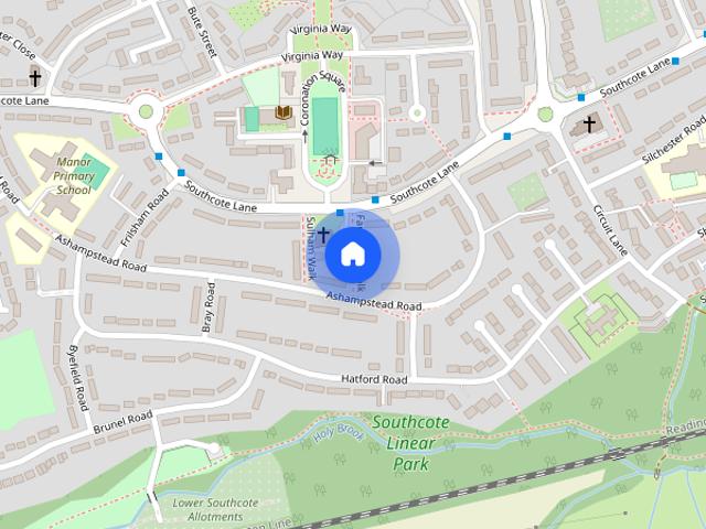 House for rent in Southcote, Reading