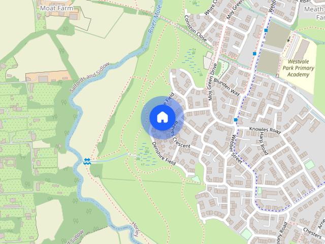 House for rent in Greenfields, Reigate and Banstead