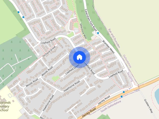 House for rent in Caversham Park, Reading