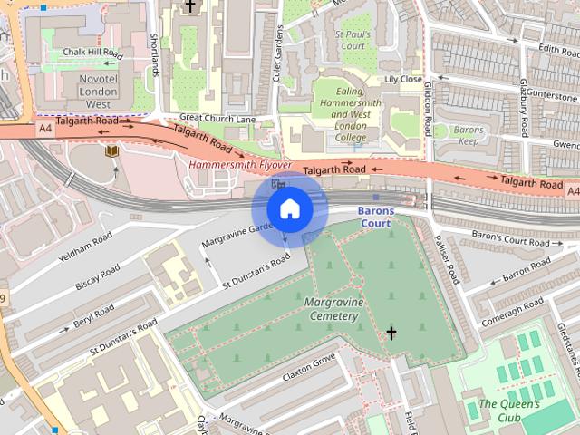 House for rent in West Kensington, Greater London