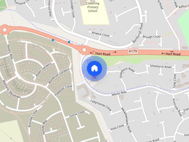 House for rent in Clavering, Hart Station