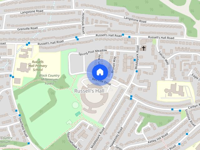 House for rent in Russell's Hall, West Midlands