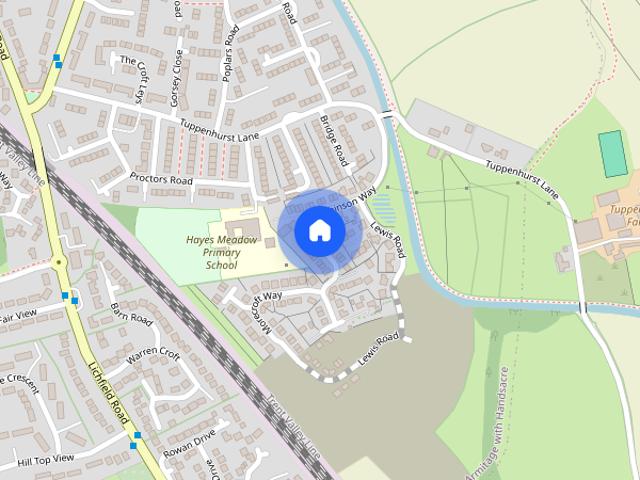 House for rent in Armitage with Handsacre, Boley Park