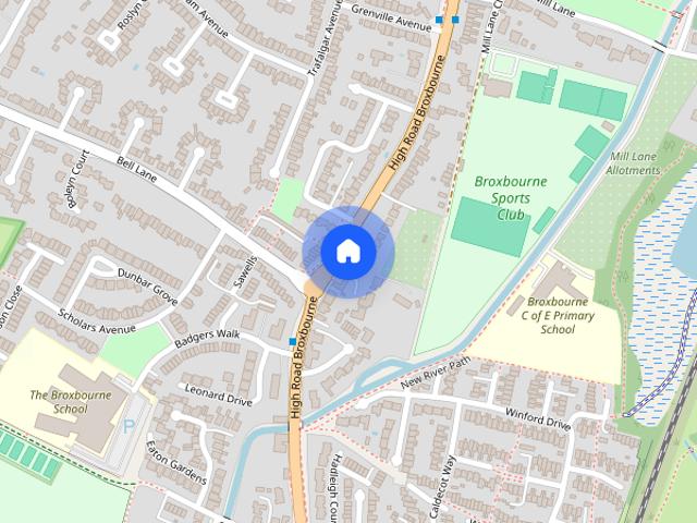 House for rent in Broxbourne, Hertfordshire