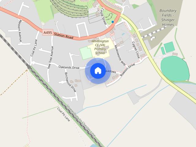 House for rent in Whittington, Shropshire