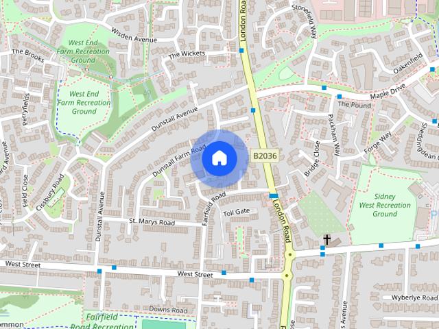 House for rent in Perryfields, West Sussex