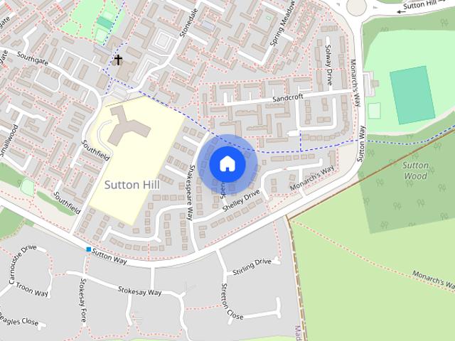 House for rent in Sutton Hill, Telford