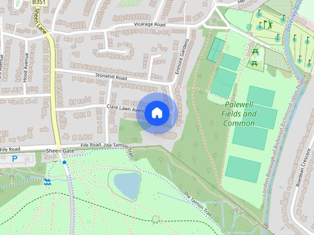 House for rent in London Borough of Richmond upon Thames, Greater London
