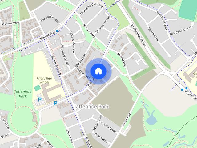 House for rent in Tattenhoe Park, Shenley Brook End