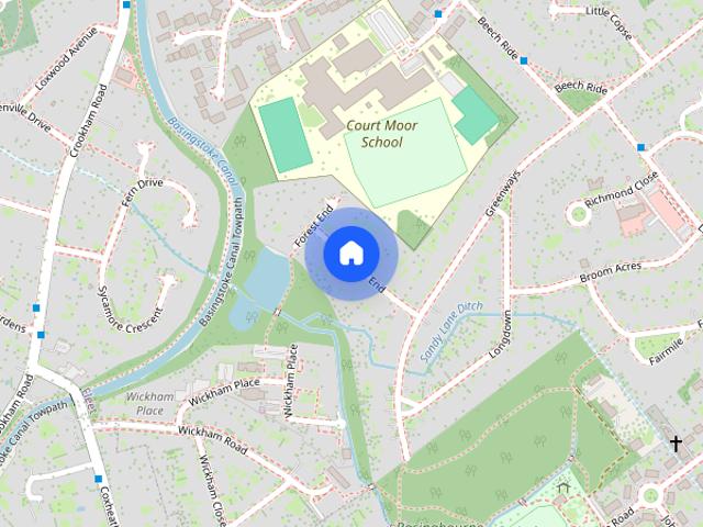 House for rent in Church Crookham, Hart
