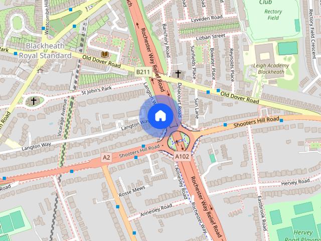 Townhouse for rent in Blackheath Royal Standard, Greater London