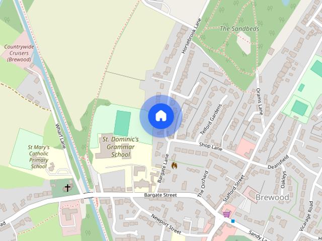 House for rent in Great Chatwell, Staffordshire