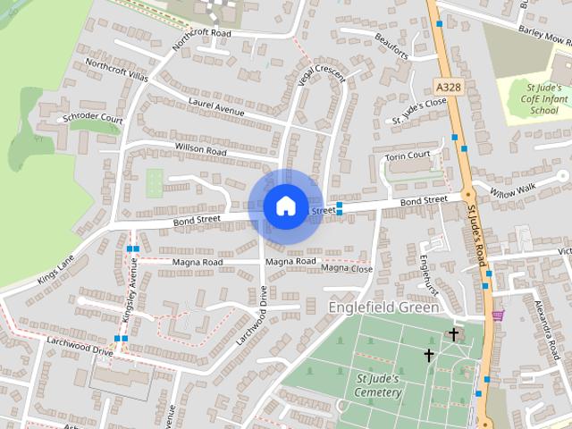 House for rent in Row Town, Surrey