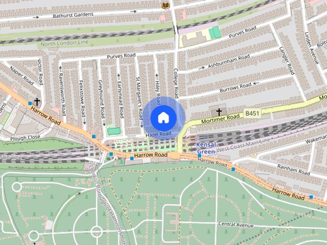 House for rent in Brondesbury, Greater London