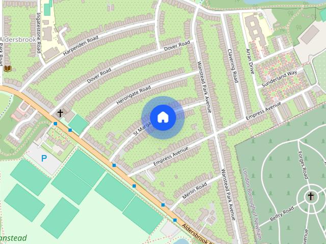 House for rent in Aldersbrook, Greater London