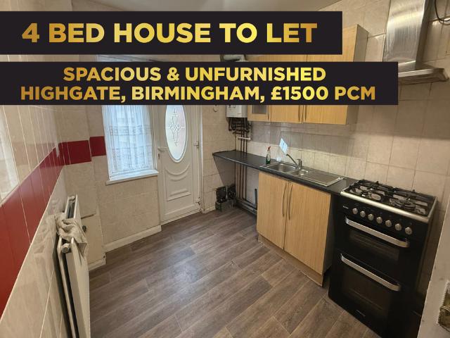House for rent in Highgate, West Midlands