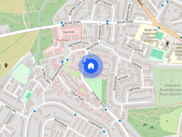 Townhouse for rent in Westborough, Surrey