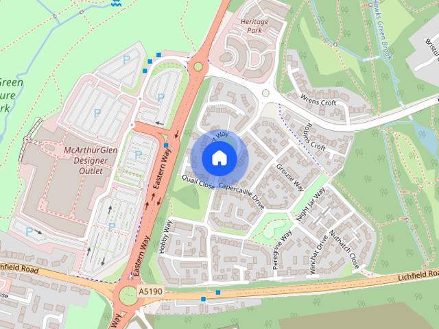 Townhouse for rent in Heath Hayes and Wimblebury, Chadsmoor