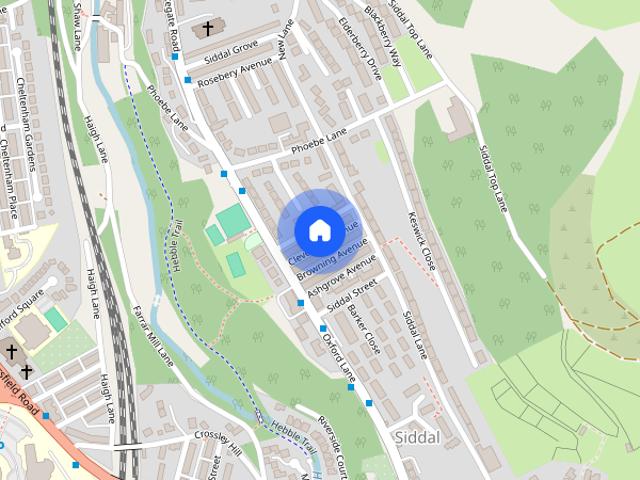 House for rent in Exley, Siddal