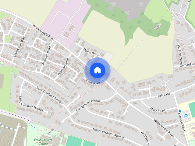 Townhouse for rent in St Cuthbert Out, Wells