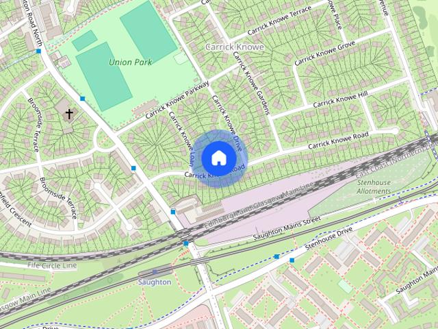 Room for rent in Carrick Knowe, Corstorphine