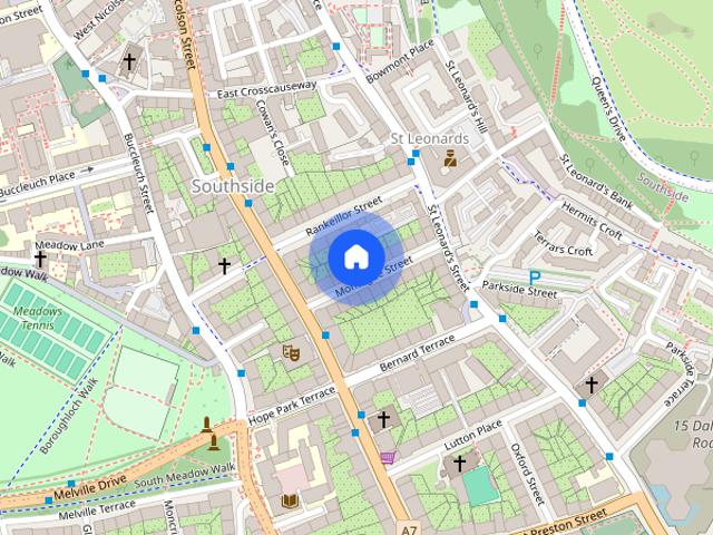 Apartment for rent in Southside, Scotland