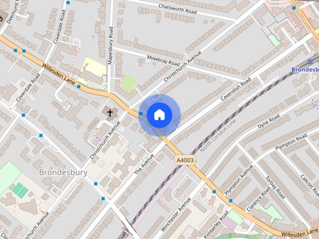 Apartment for rent in Brondesbury Park, Greater London