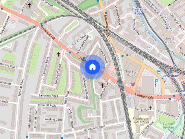 Apartment for rent in London Borough of Lewisham, Ladywell