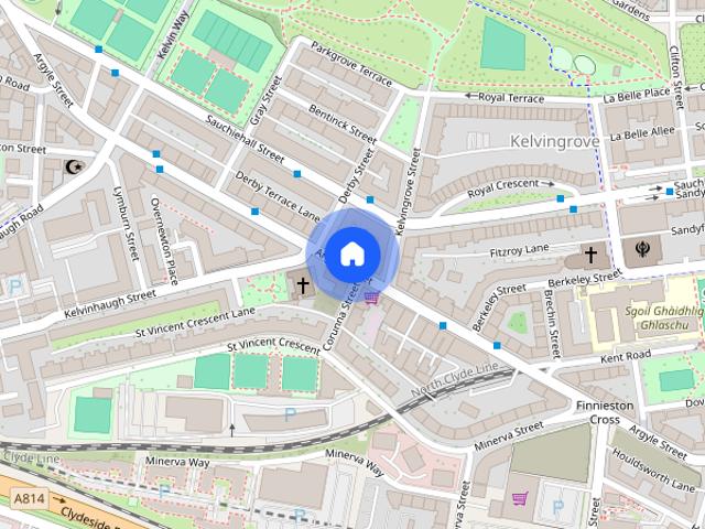 Apartment for rent in Cranstonhill, Scotland