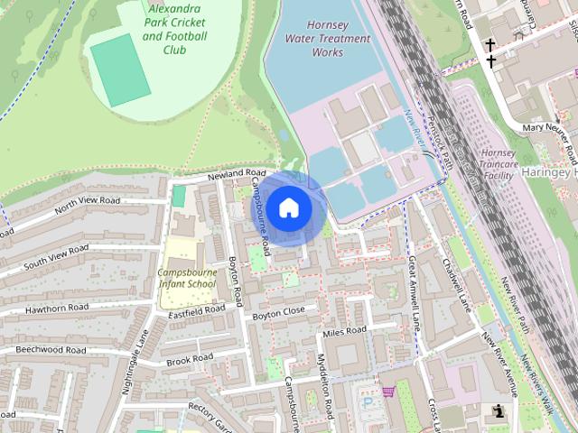 Townhouse for rent in Hornsey, Greater London