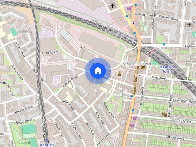 Apartment for rent in Maitland Park, Greater London