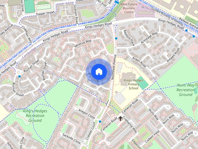 Apartment for rent in Chesterton, Arbury