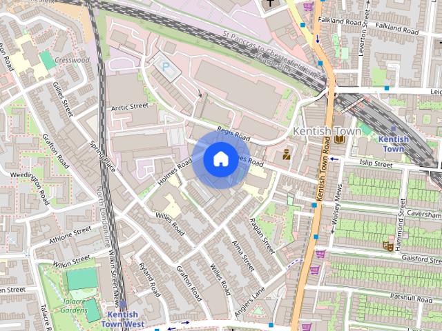 Apartment for rent in Maitland Park, Greater London