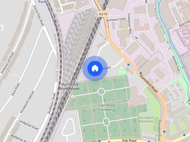 Apartment for rent in London Borough of Merton, Collier's Wood