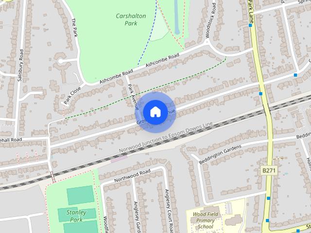 Apartment for rent in Wallington, Greater London
