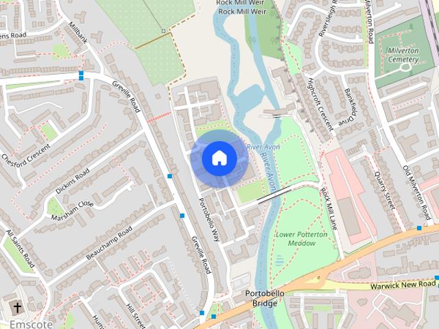 House for rent in Emscote, Green Close