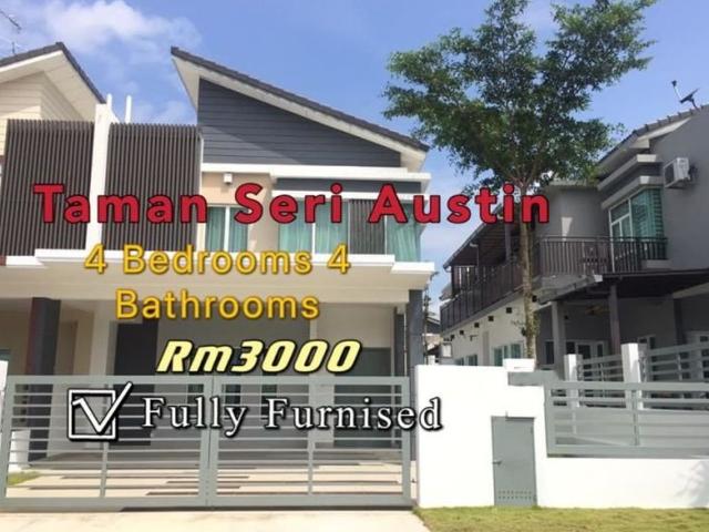 House for rent in Tebrau, Johor