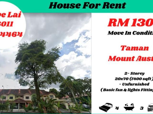 House for rent in Johore Bahru, Johor