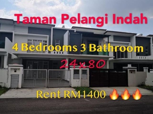 House for rent in Ulu Tiram, Johor