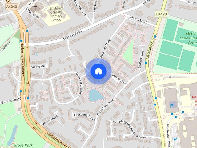Townhouse for rent in Metchley, Birmingham