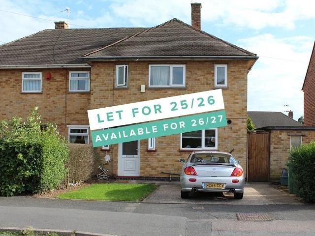 Room for rent in Elmfield, Leicestershire